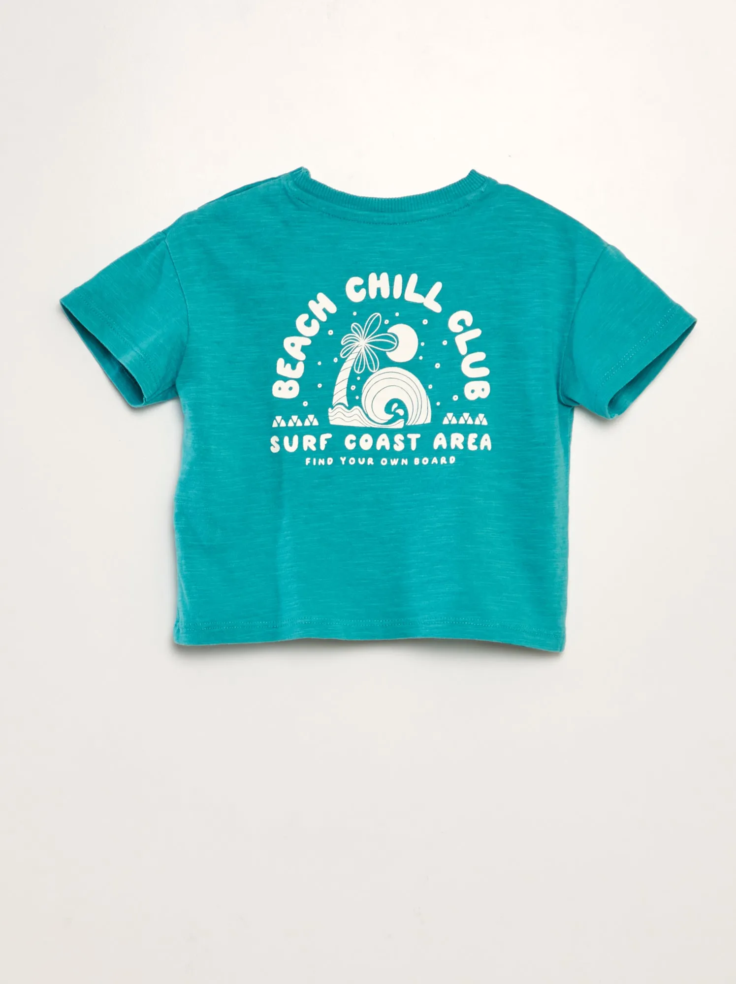 T-shirt a maniche corte 'surf' - BLU