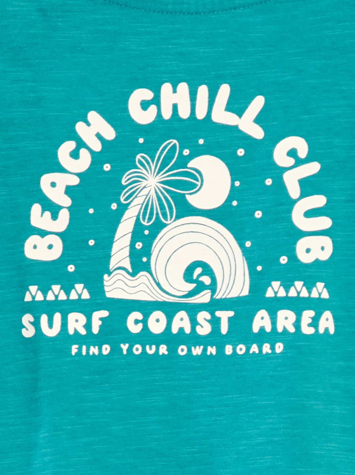 T-shirt a maniche corte 'surf' - BLU