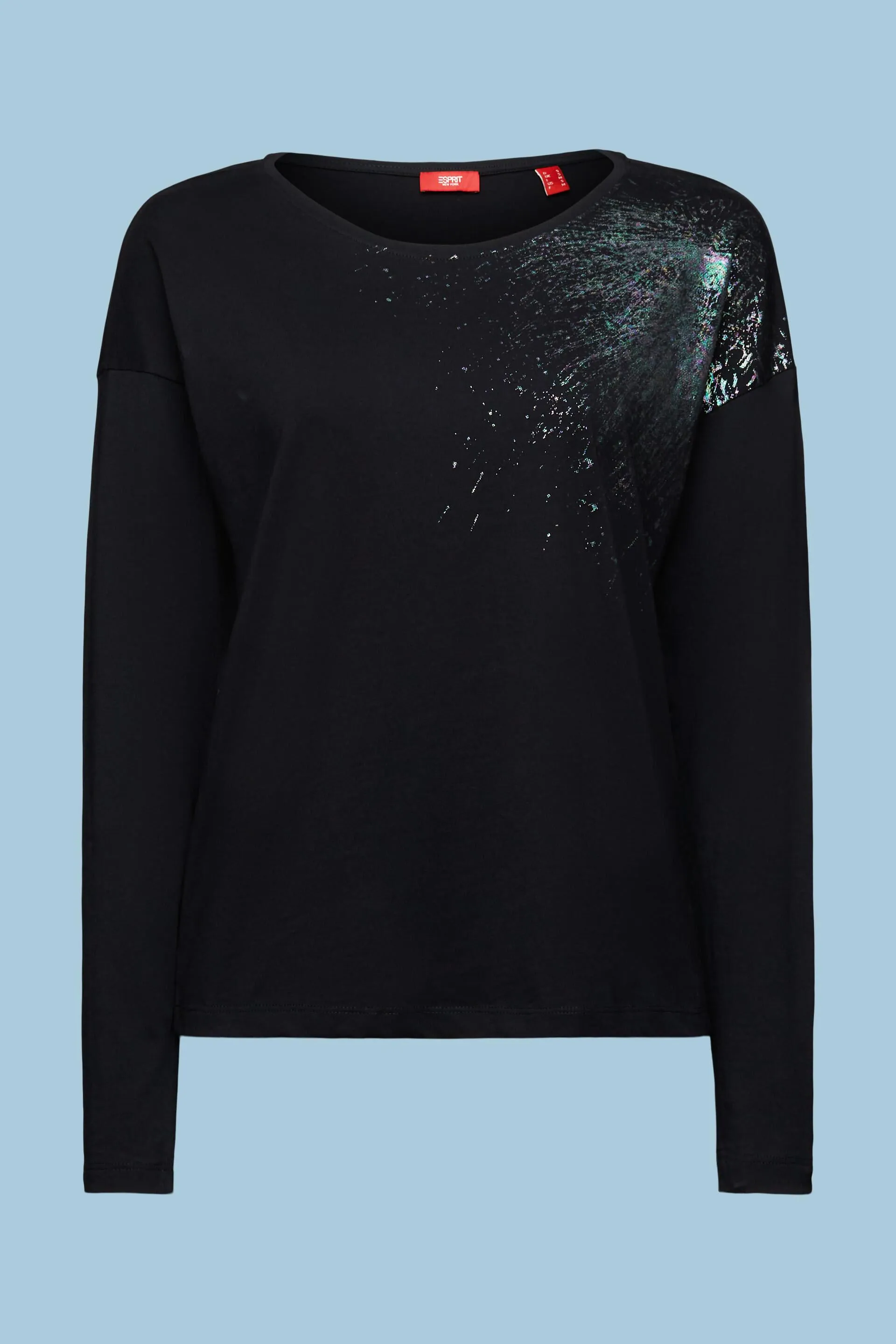 T-shirt con stampa a girocollo