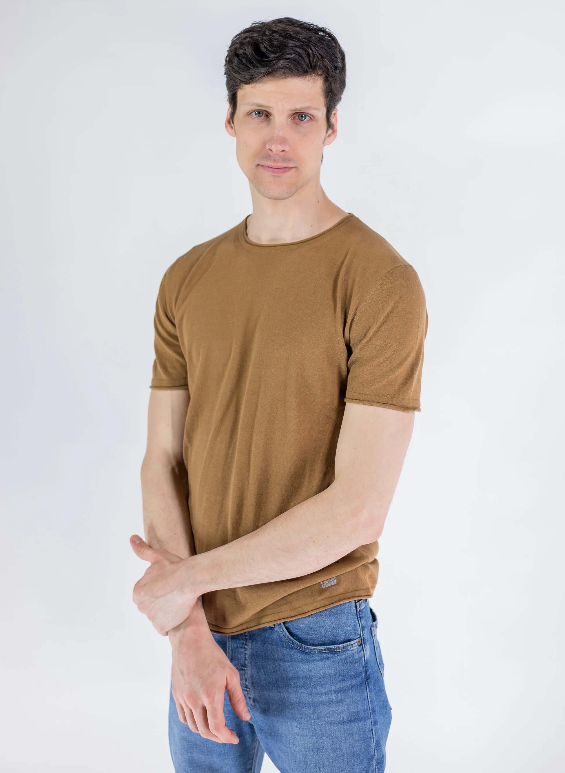 t-shirt in maglia