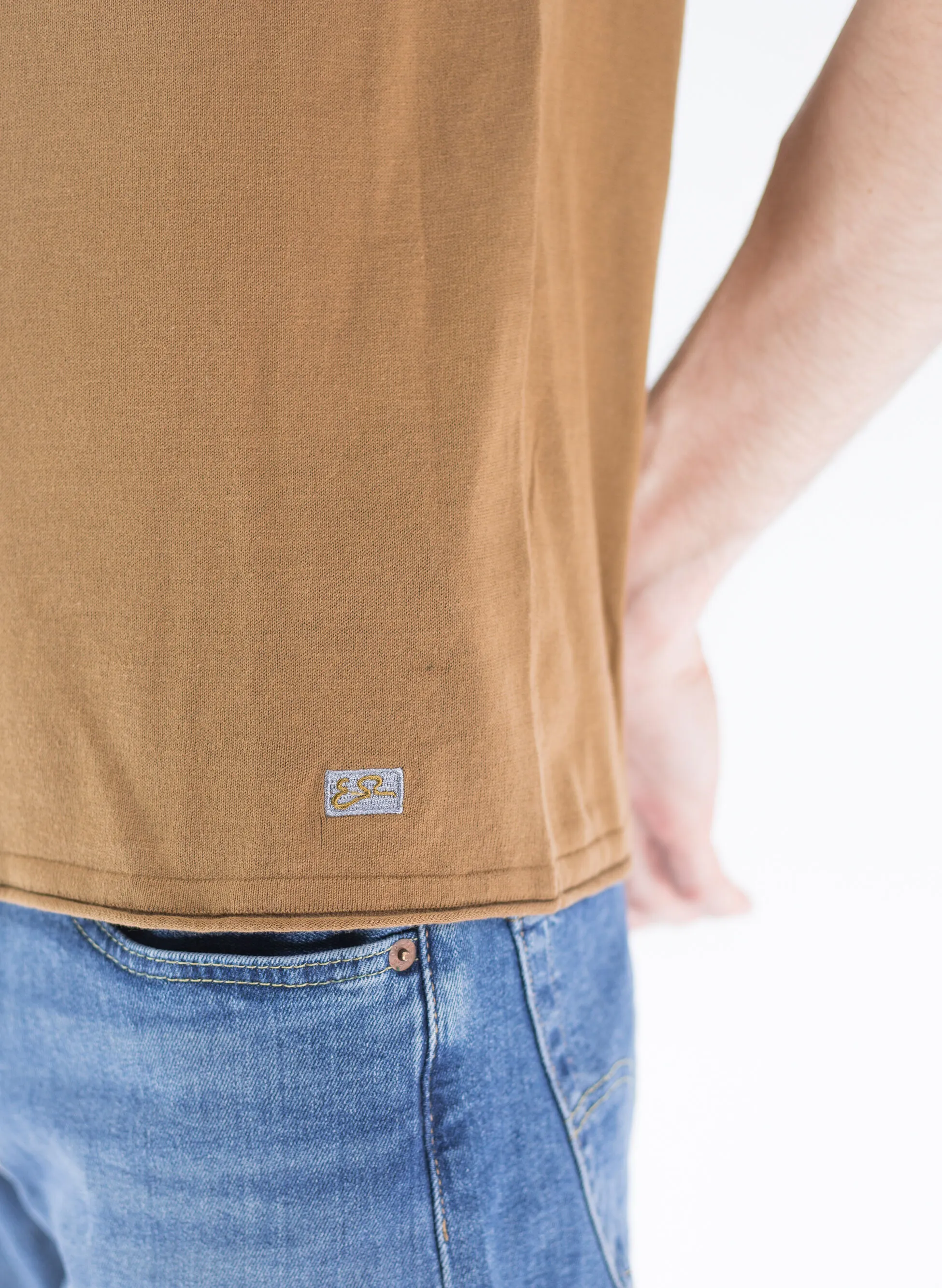 t-shirt in maglia