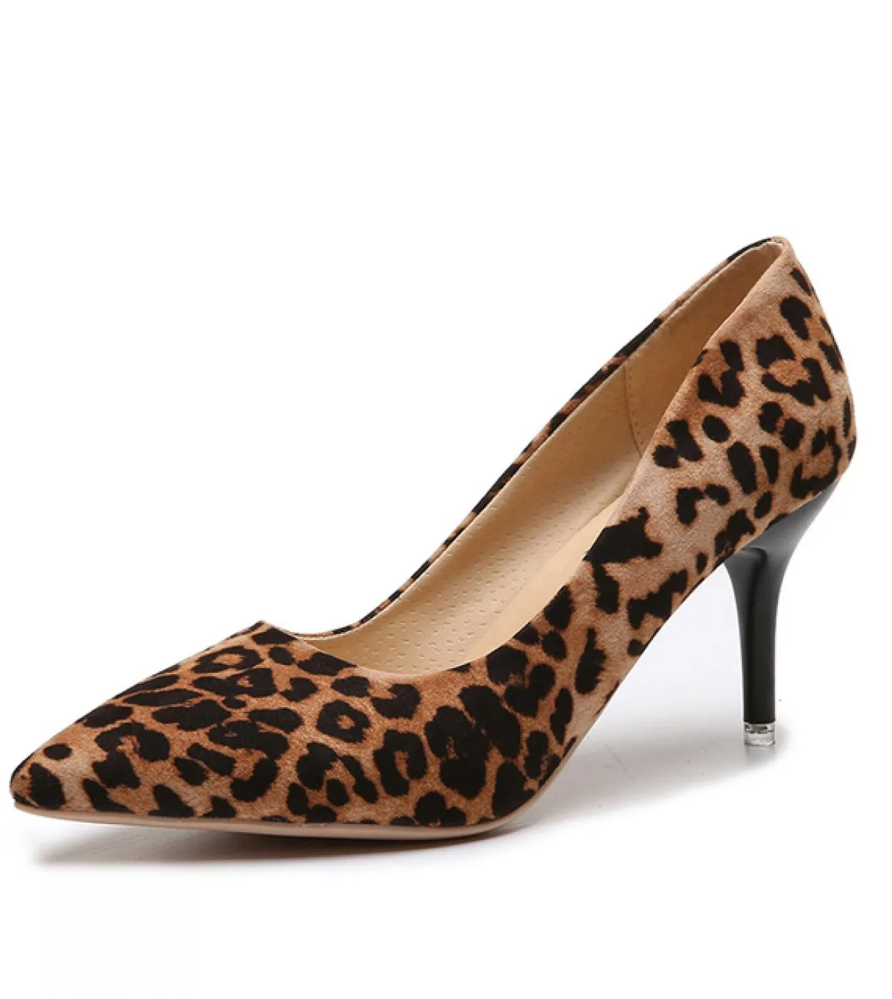 Taglie più grandi 44 Tacchi alti Scarpe eleganti da donna Décolleté in pelle verniciata Scarpe da barca con punta a punta Tacchi