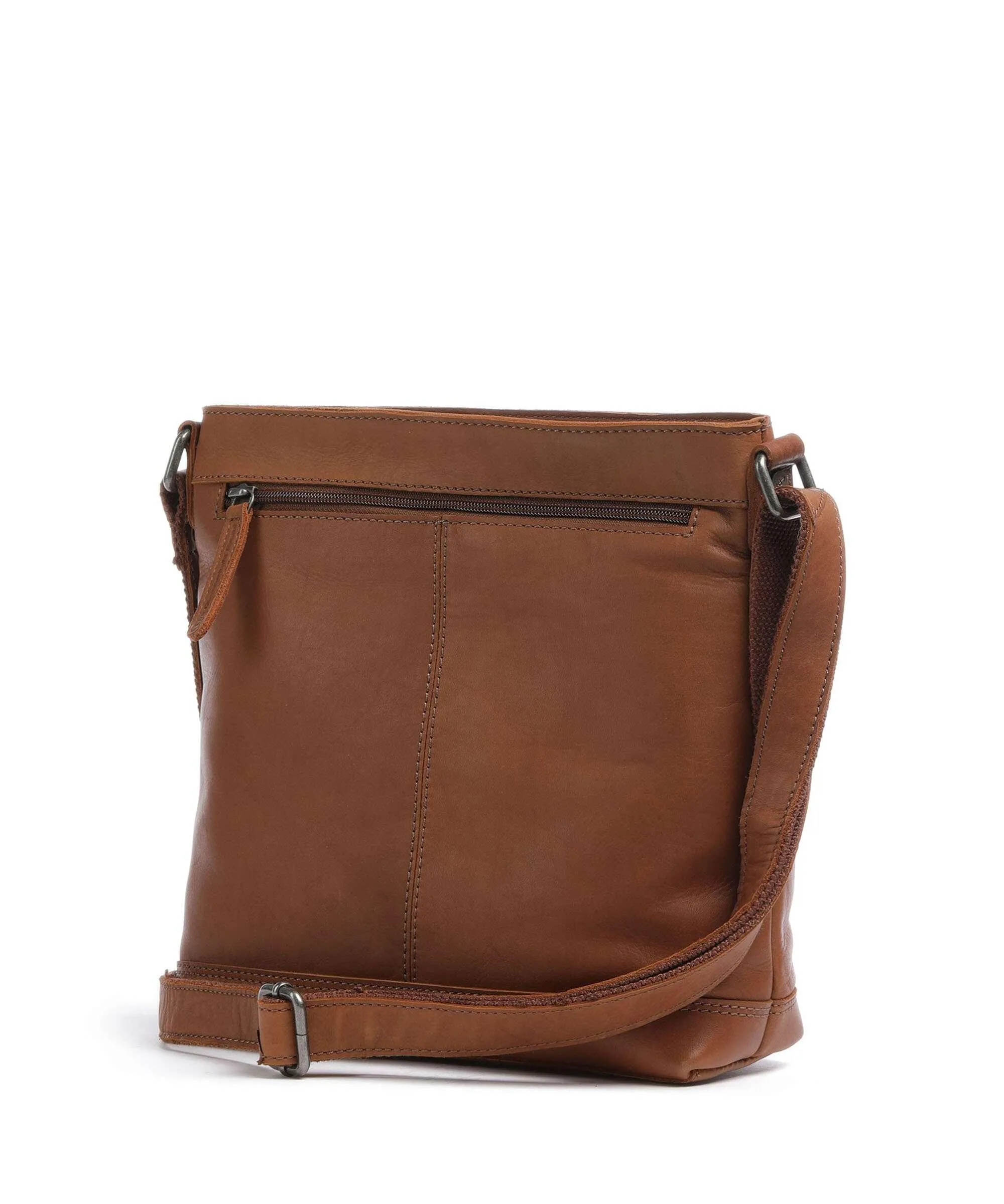  The Chesterfield Brand Cow Wax Pull Up Almeria Borsa a tracolla pelle di vacchetta pull-up cognac  