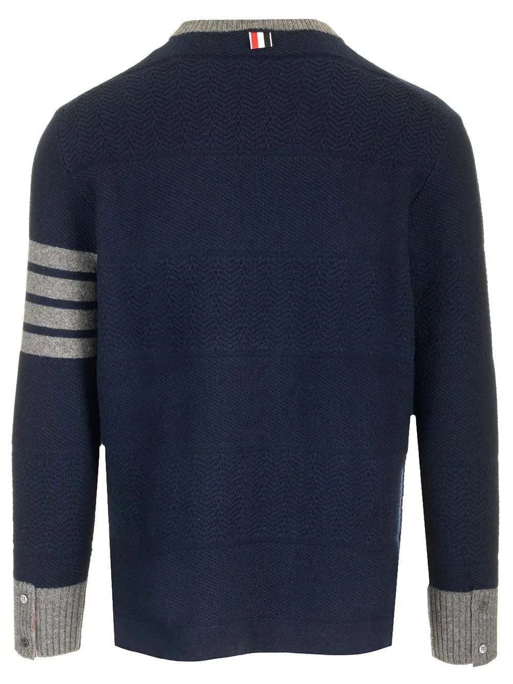   Thom Browne  Maglia in lana merino '4-bar'  