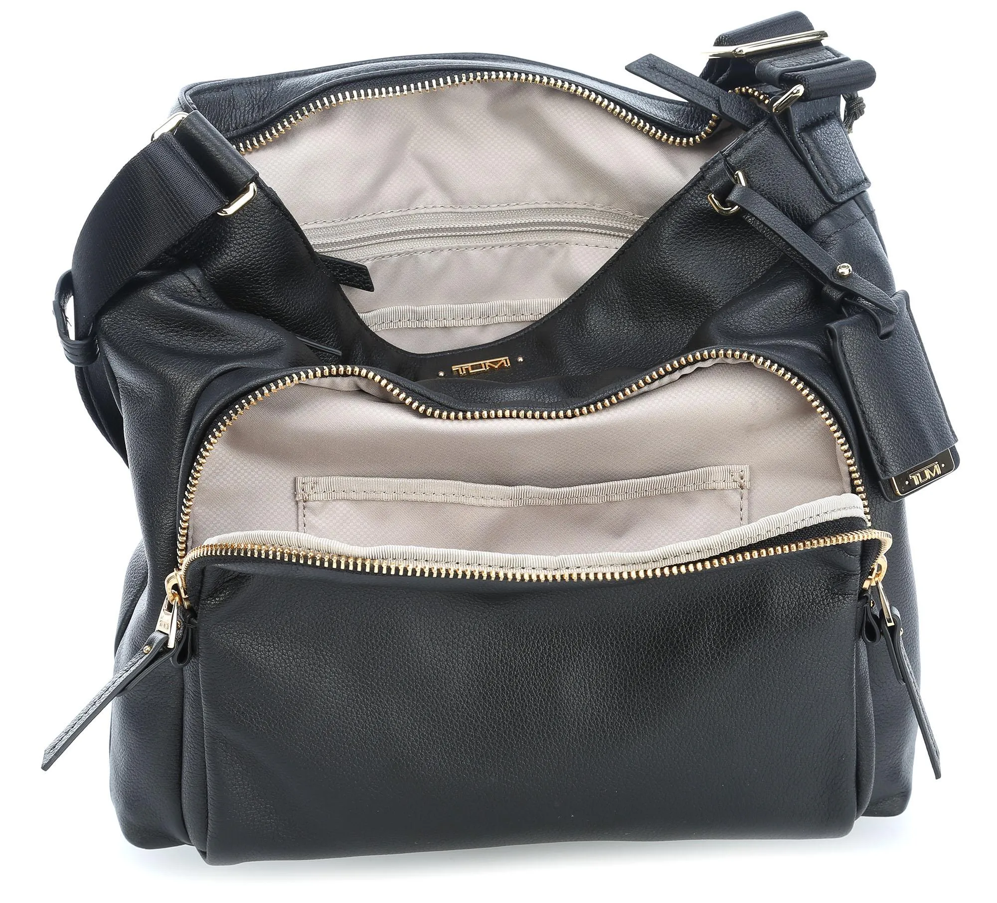  Tumi Capri Borsa a tracolla pelle nero  