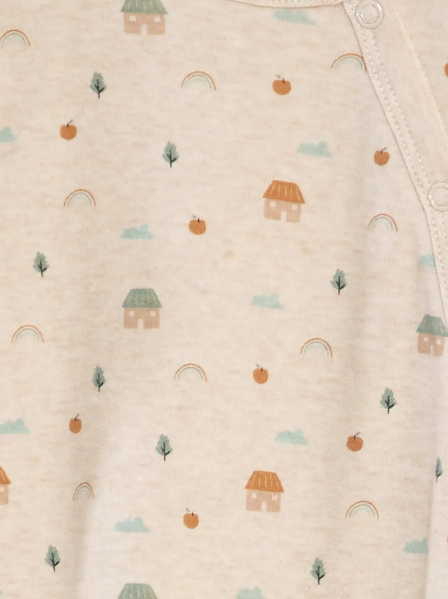 Tutina in jersey - Set di 2 - BEIGE