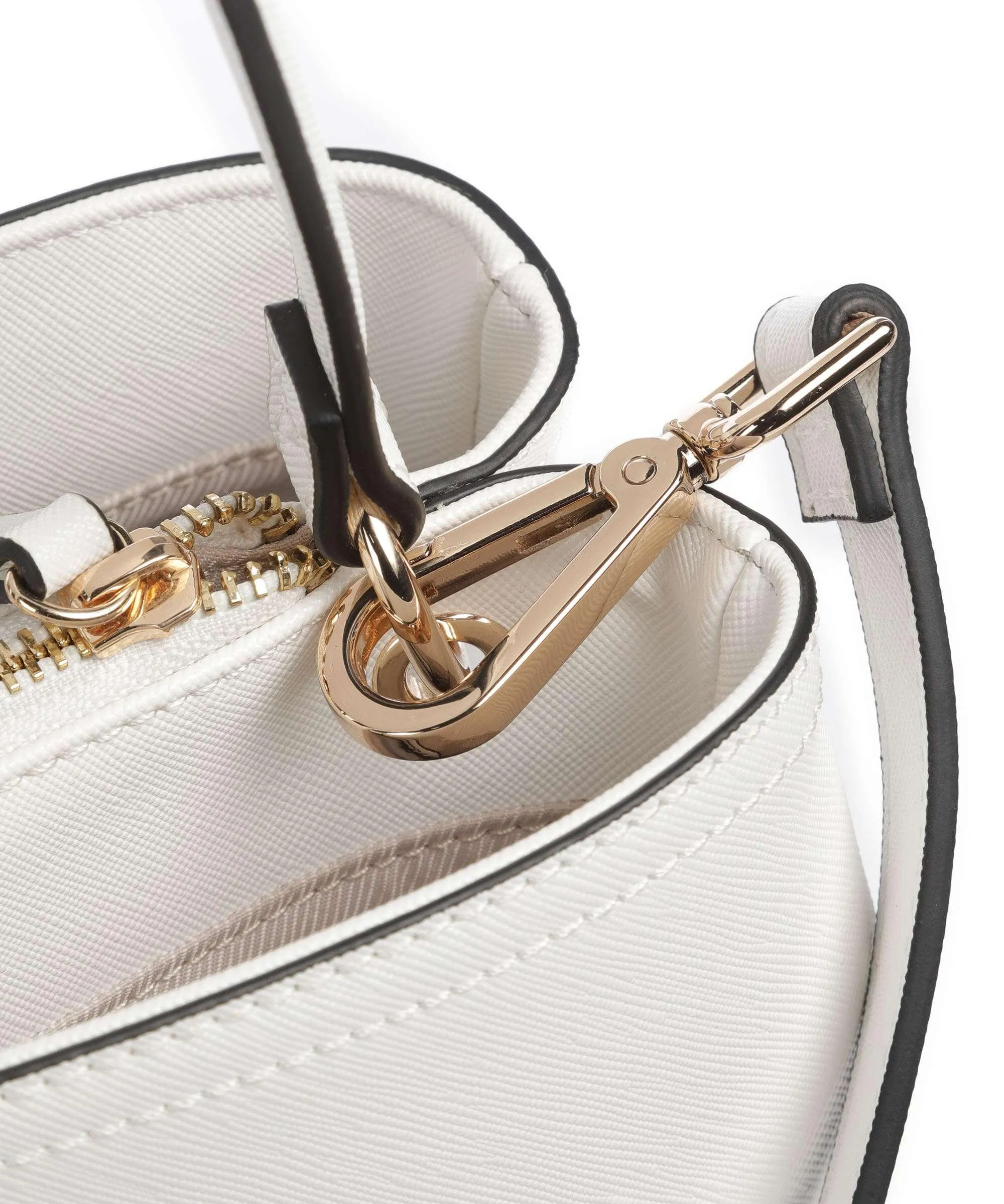  Twinset Saffiano Borsa a spalla pelle sintetica bianco  
