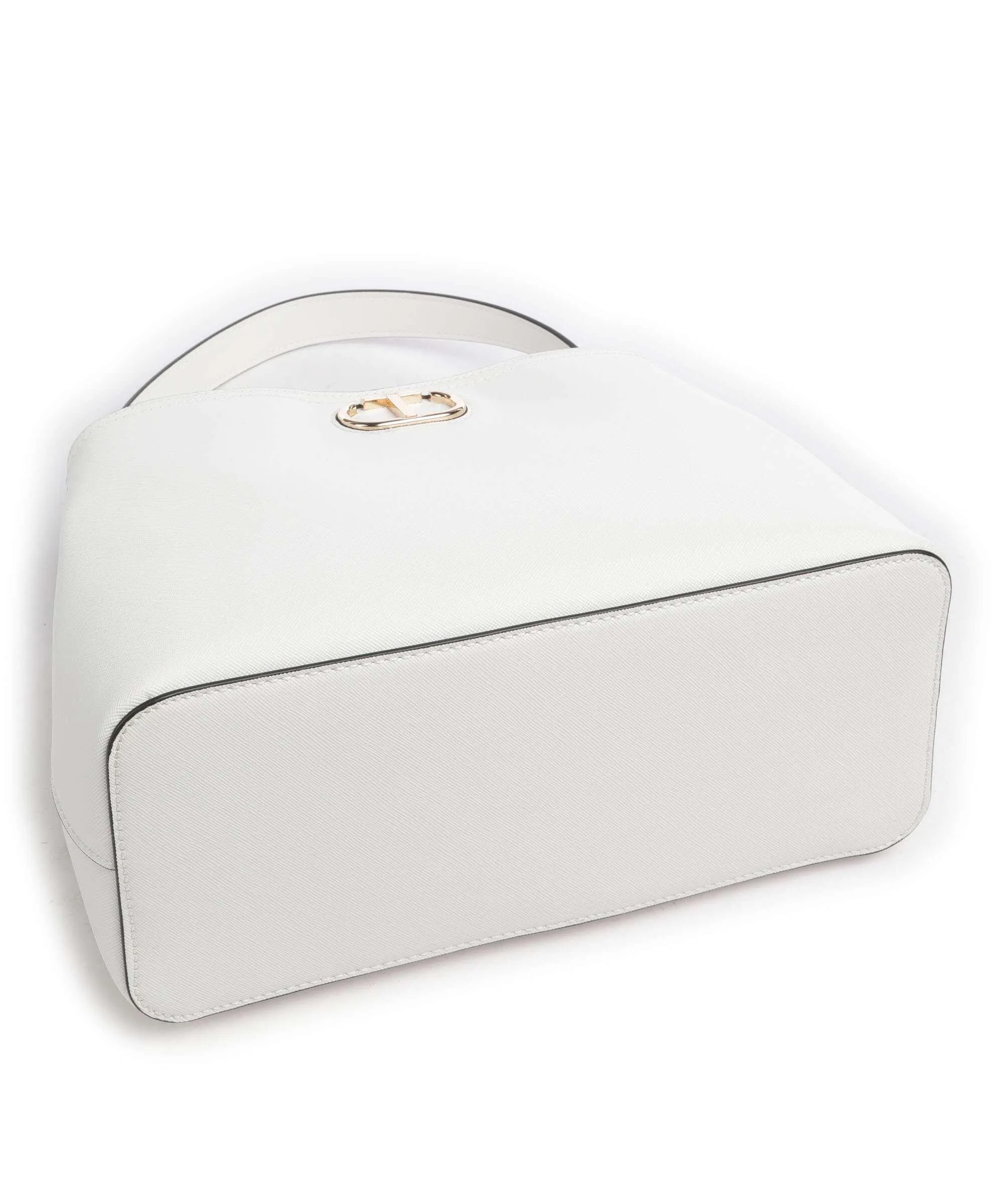  Twinset Saffiano Borsa a spalla pelle sintetica bianco  