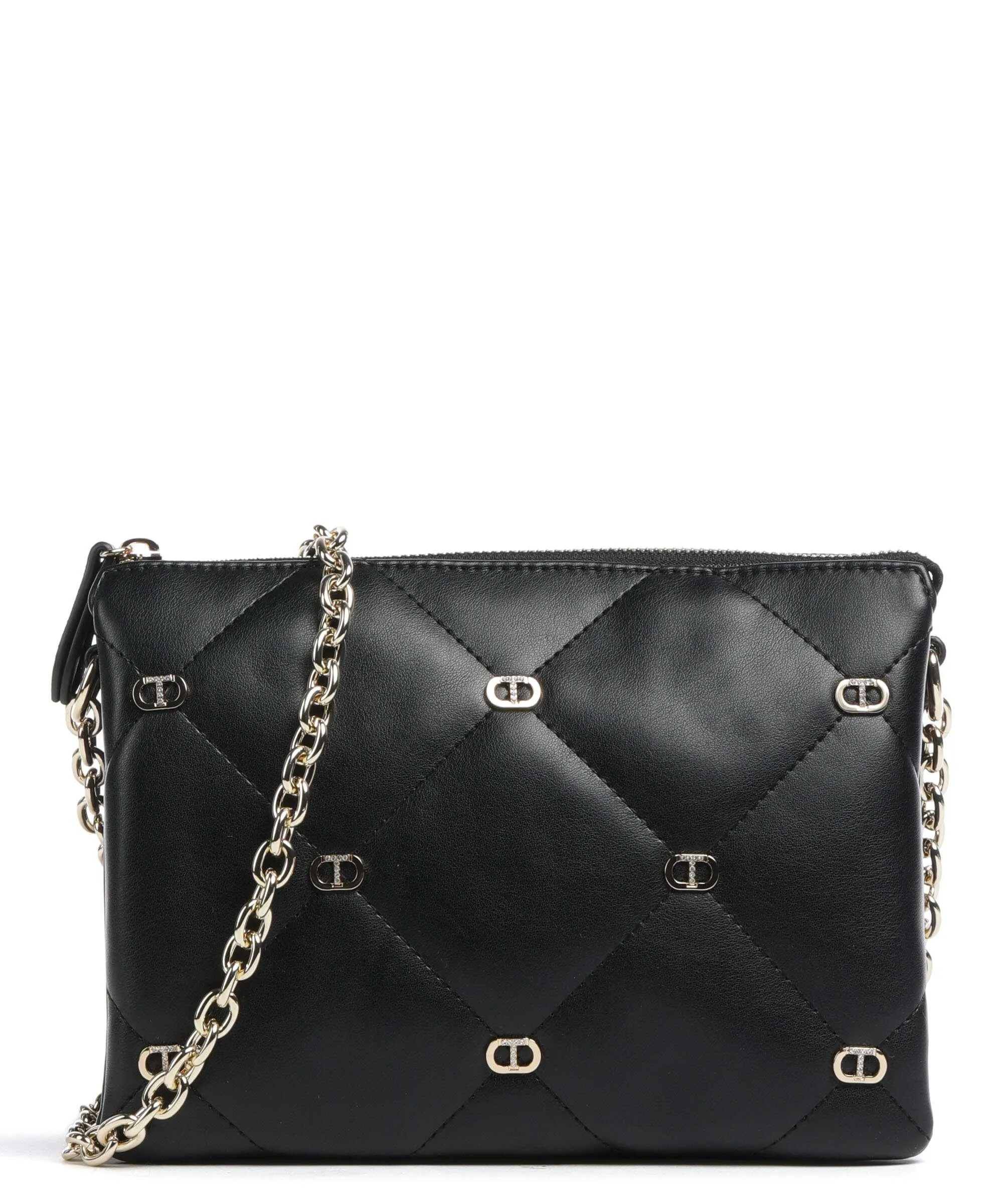  Twinset Via Manzoni Borsa a tracolla pelle sintetica nero  