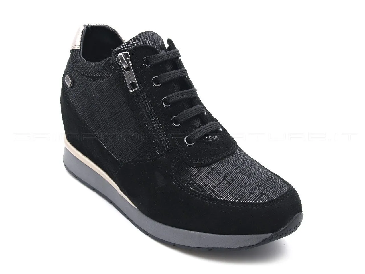 Valleverde scarpe stringate zeppa interna