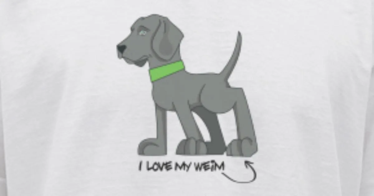 'weim cartoon' Maglietta uomo 