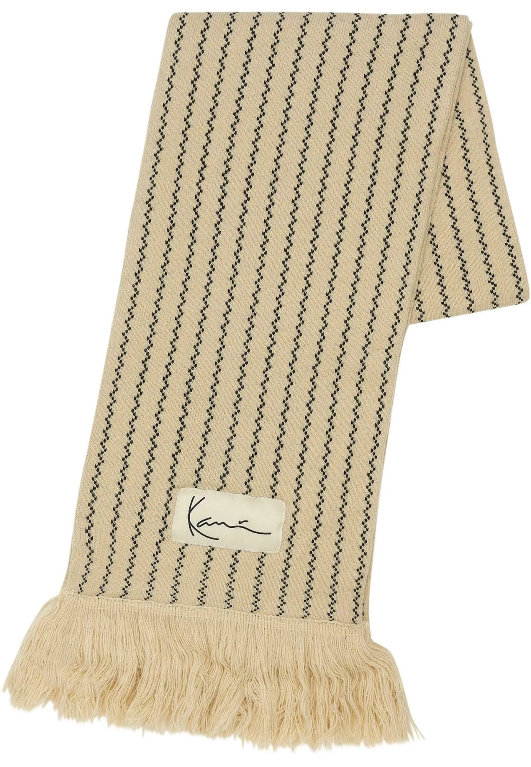 WOVEN SIGNATURE ZICZAC PINSTRIPE SCARF - Sciarpa